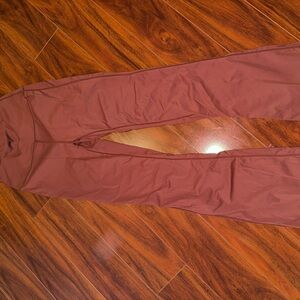 Lululemon Scarlet Brown Yoga Pants
